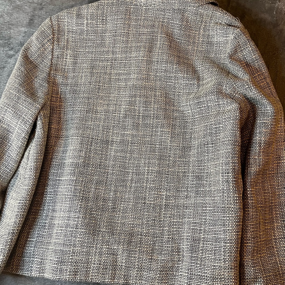 Appleseed's Kids Light Gray Tweed Blazer - Picture 6 of 11